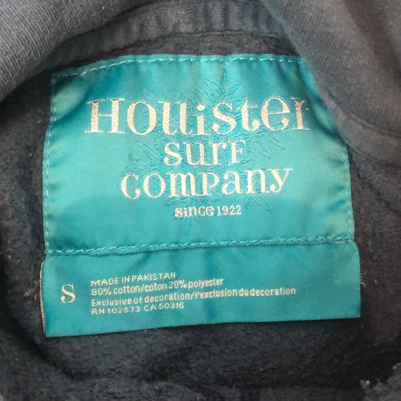 Hollister baby blue sweatshirt! - Picture 3 of 3